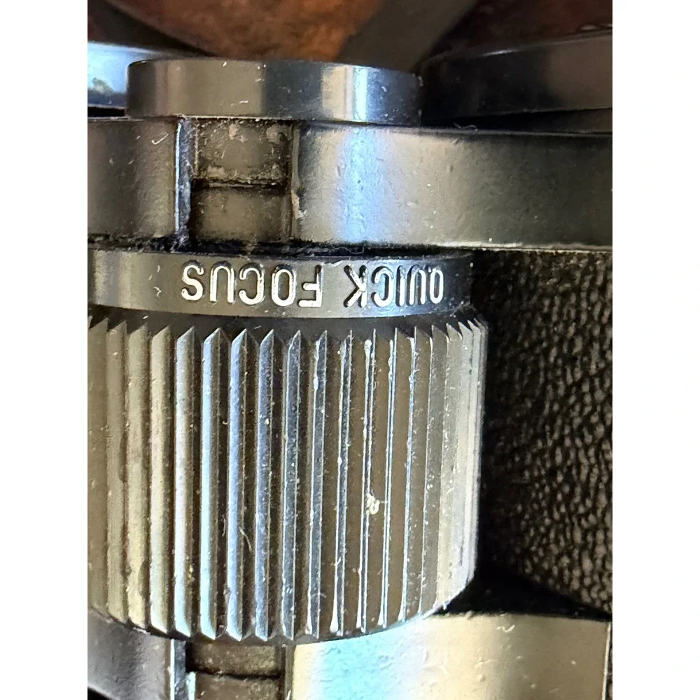 Sears Zoom Binoculars 7X-15X 35mm Black Good 473.2520101 Japan Vintage Gorpcore